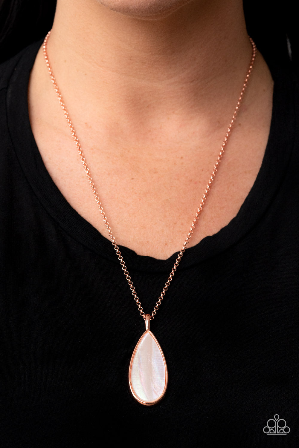 Paparazzi ♥ Yacht Ready - Copper ♥  Necklace