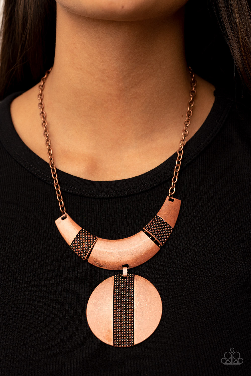 Paparazzi ♥ Metallic Enchantress - Copper ♥  Necklace
