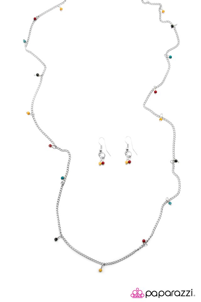 Paparazzi ♥ Small Town Girl - Multi ♥ Necklace