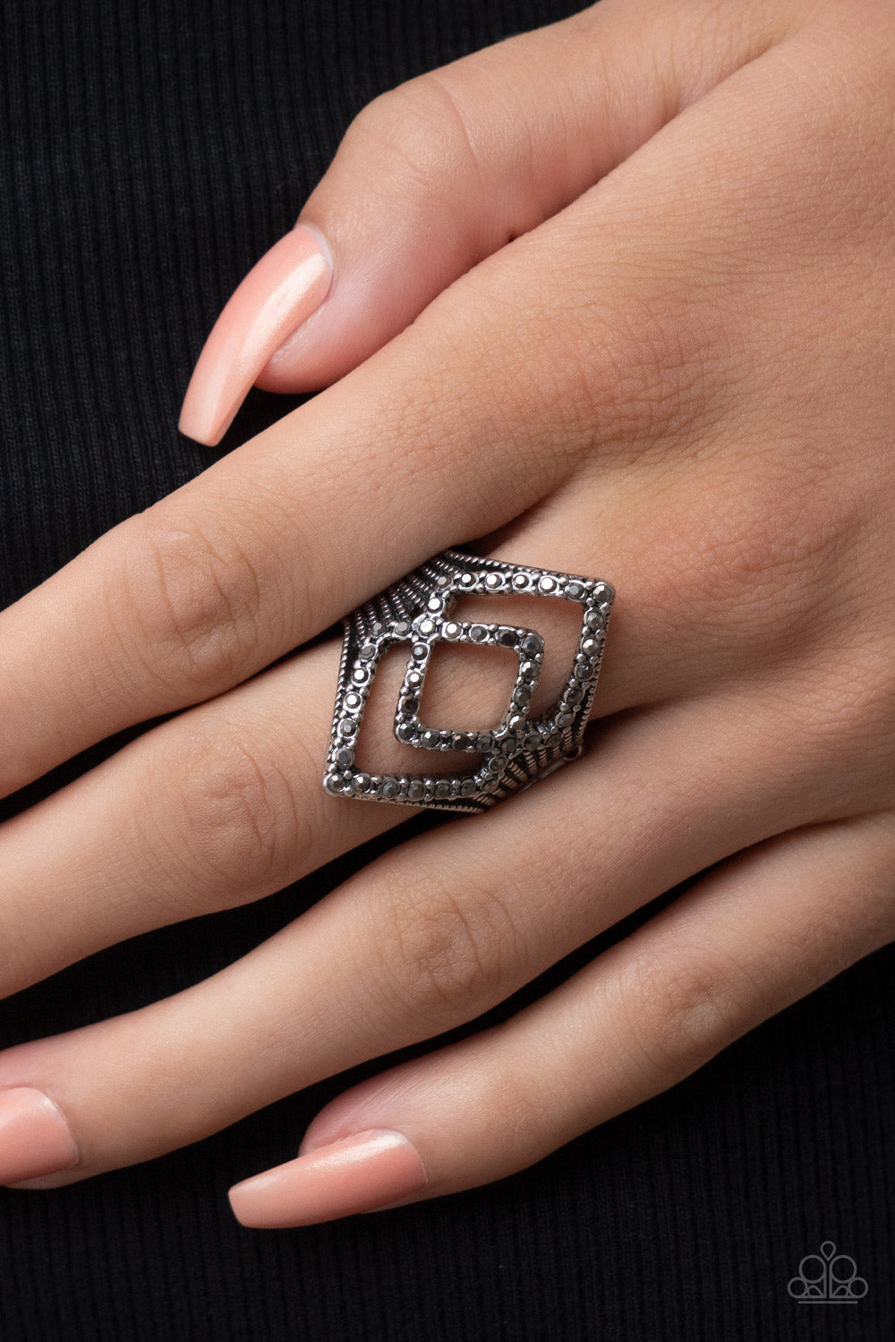 Paparazzi ♥ Diamond Duet - Silver ♥  Ring
