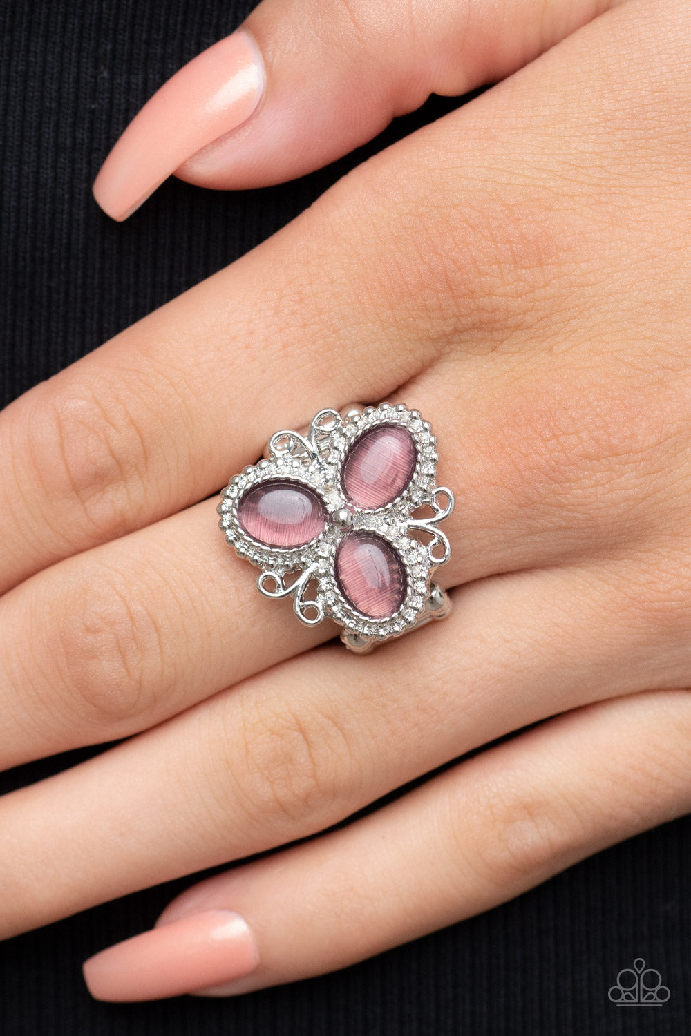 Paparazzi ♥ Bewitched Blossoms - Purple ♥  Ring