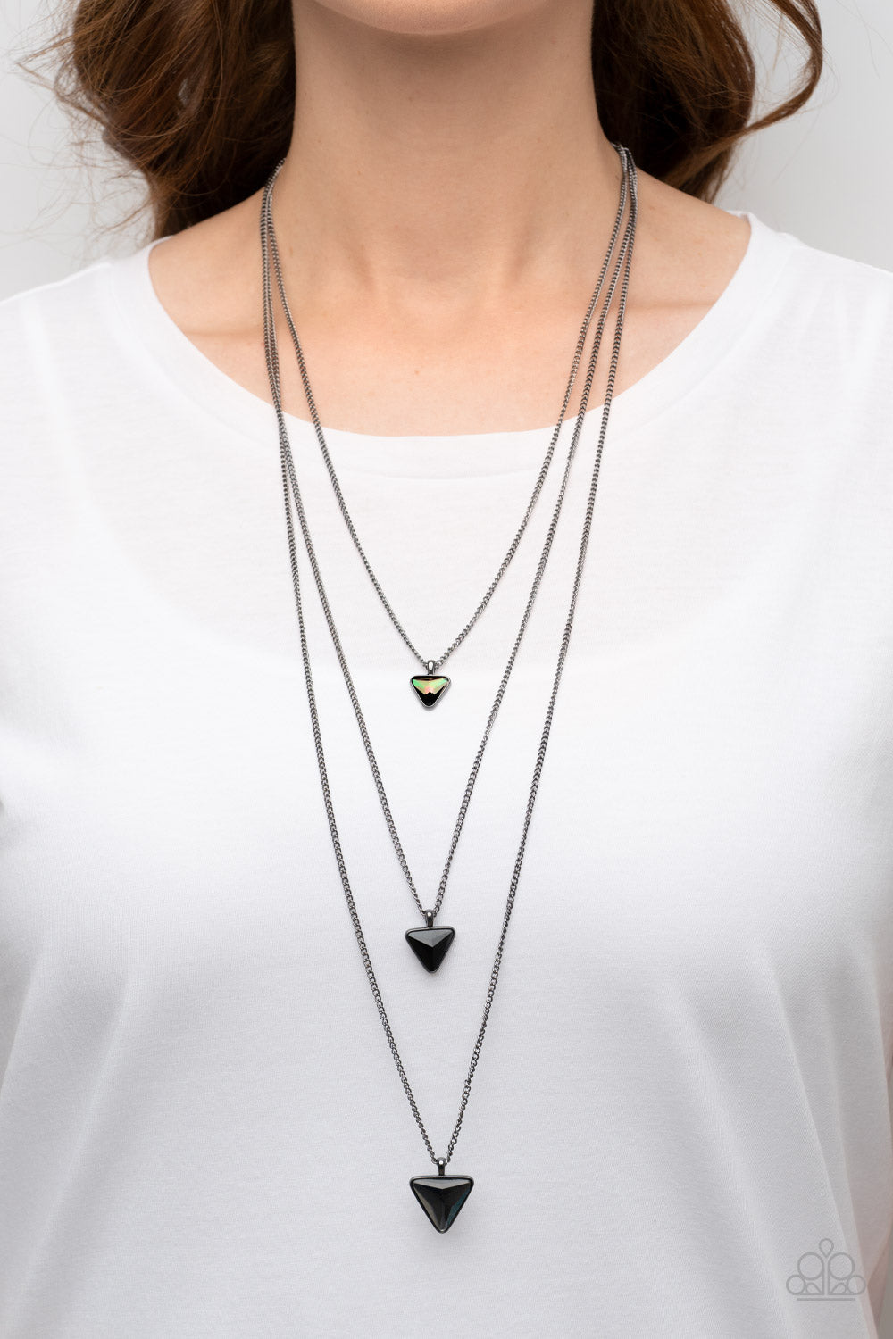 Paparazzi ♥ Follow the LUSTER - Black ♥ Necklace