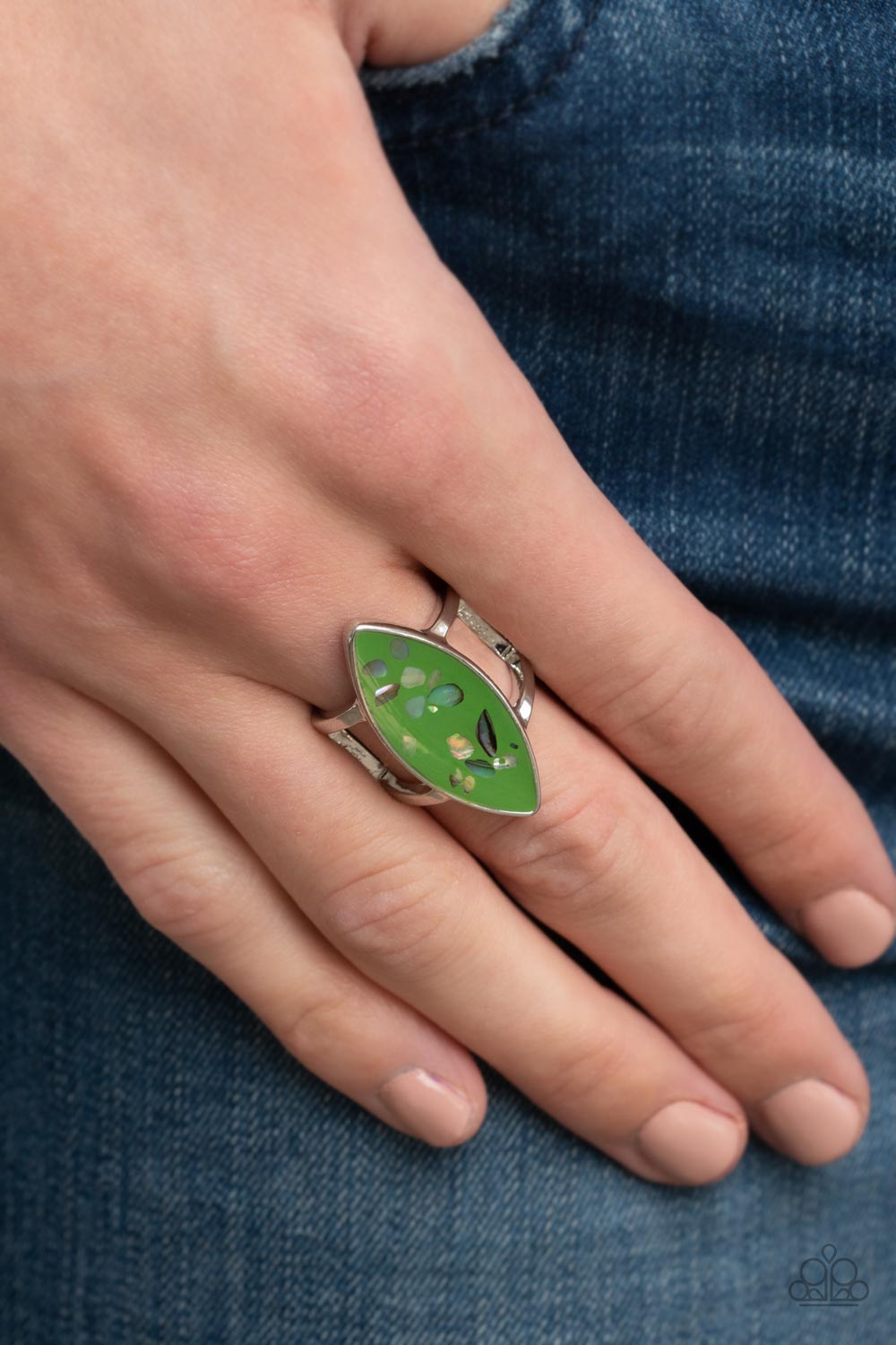 Paparazzi ♥ Oceanic Odyssey - Green ♥  Ring