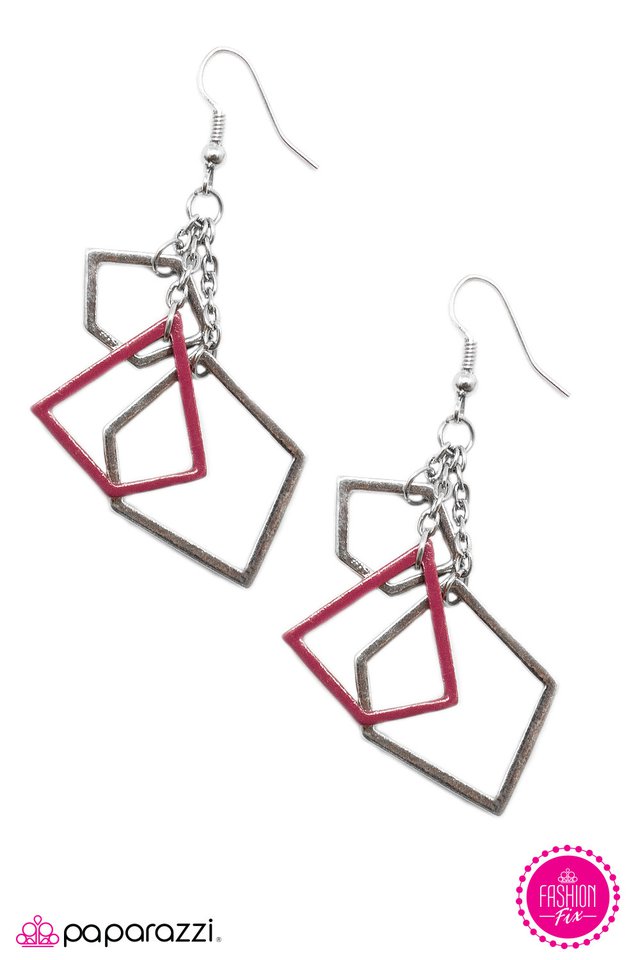 Paparazzi ♥ Dont Mind If I Do - Red ♥ Earrings