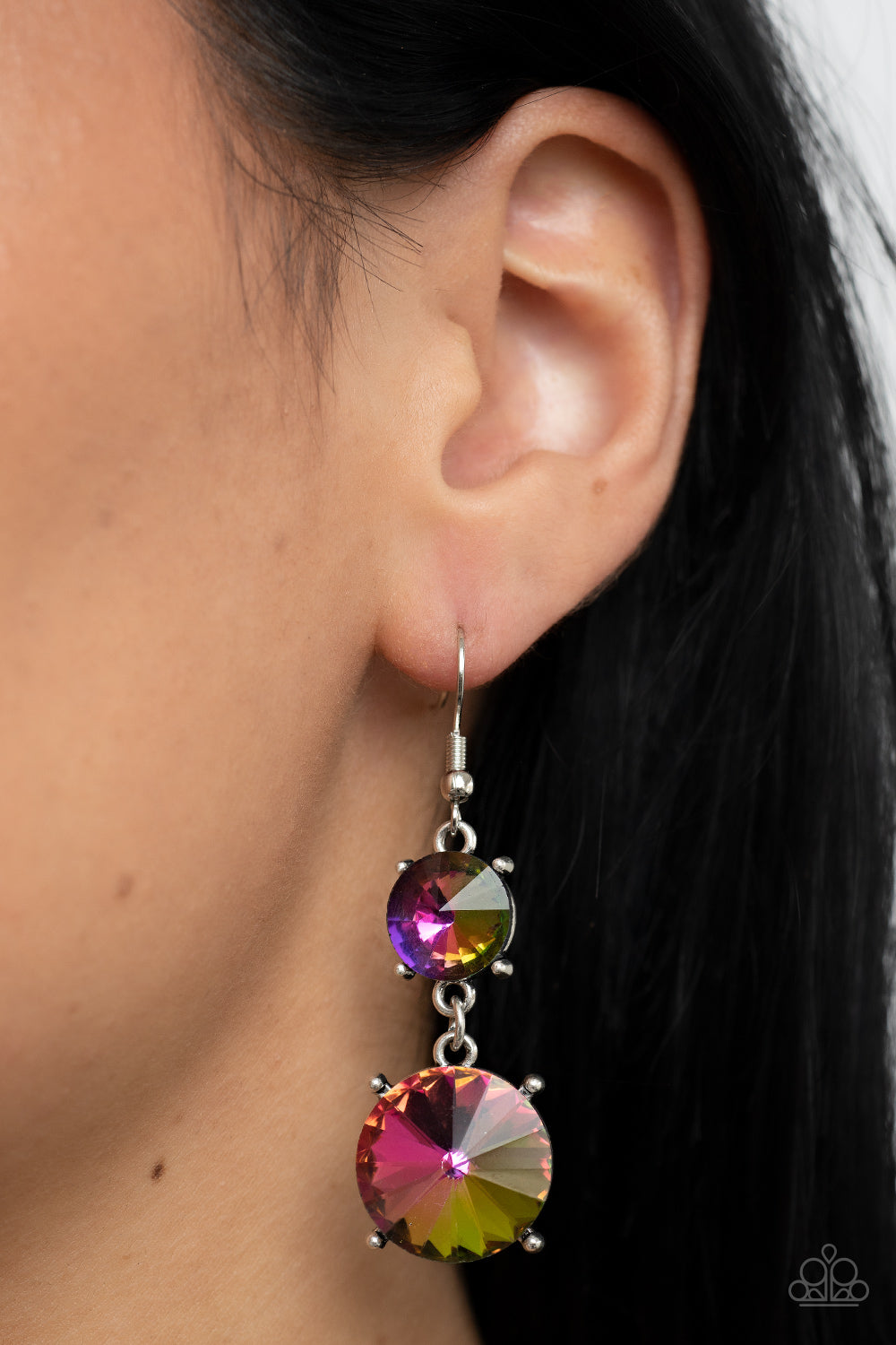 Paparazzi ♥ Sizzling Showcase - Multi ♥  Earrings