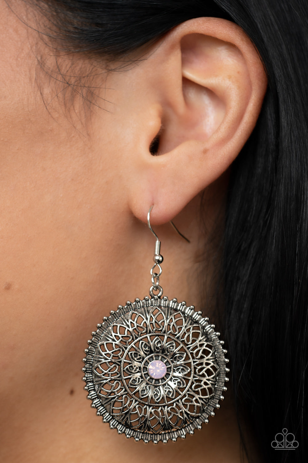 Paparazzi ♥ Spellbinding Botanicals - Pink ♥  Earrings