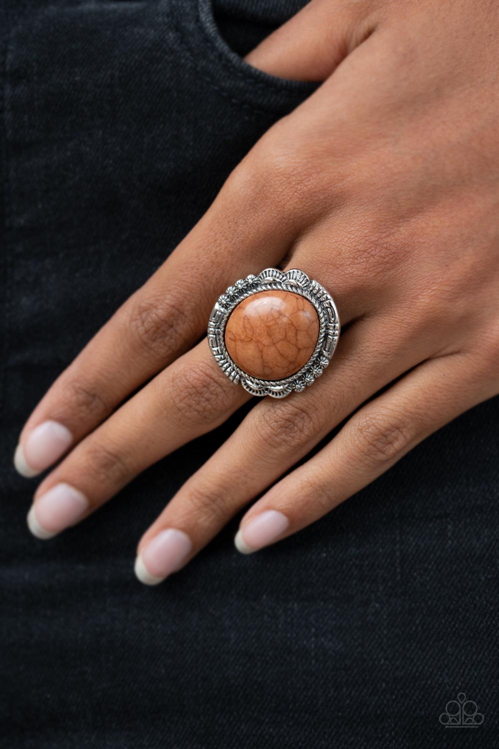 Paparazzi ♥ Salt of the Earth - Brown ♥  Ring
