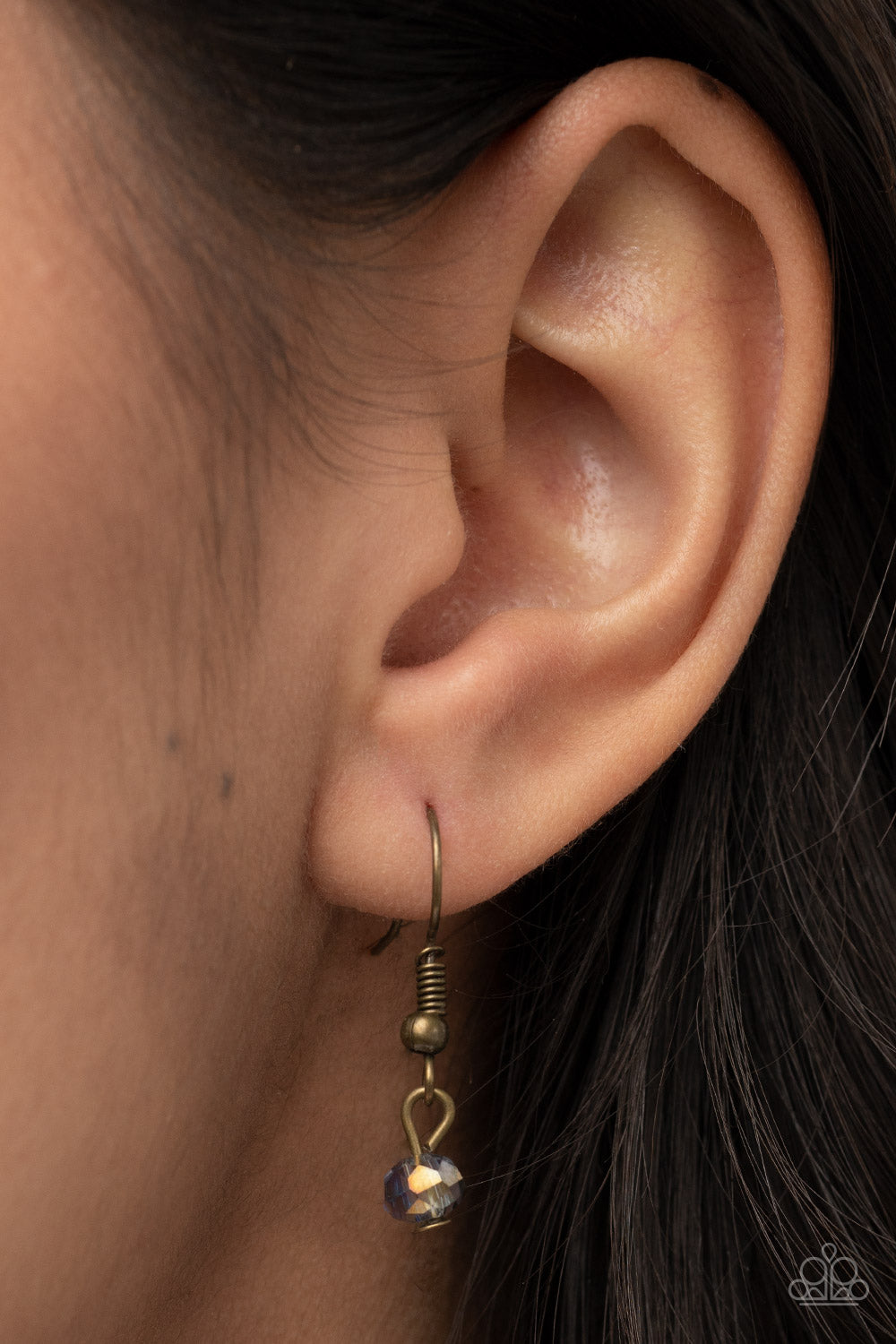 Paparazzi ♥ Petitely Prismatic - Brass ♥  Necklace