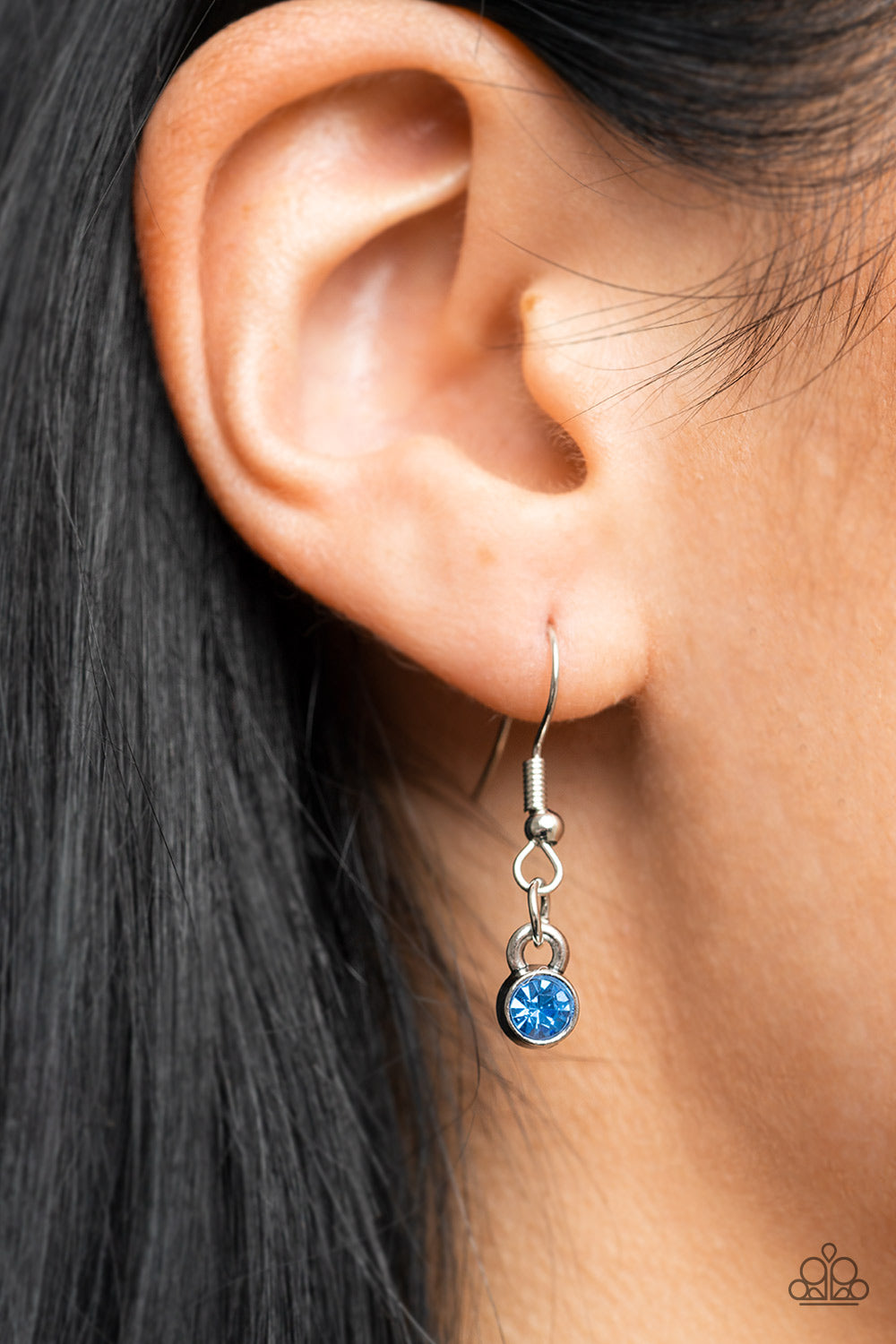 Paparazzi ♥ Trinket Twinkle - Blue ♥  Necklace