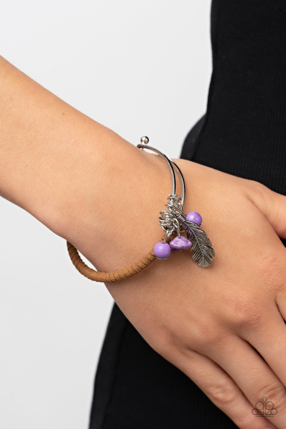 Paparazzi ♥ Running a-FOWL - Purple ♥  Bracelet