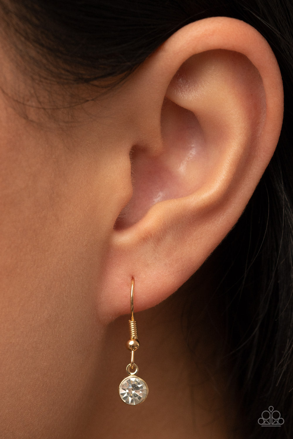 Paparazzi ♥ Heartbreakingly Blingy - Gold ♥  Necklace