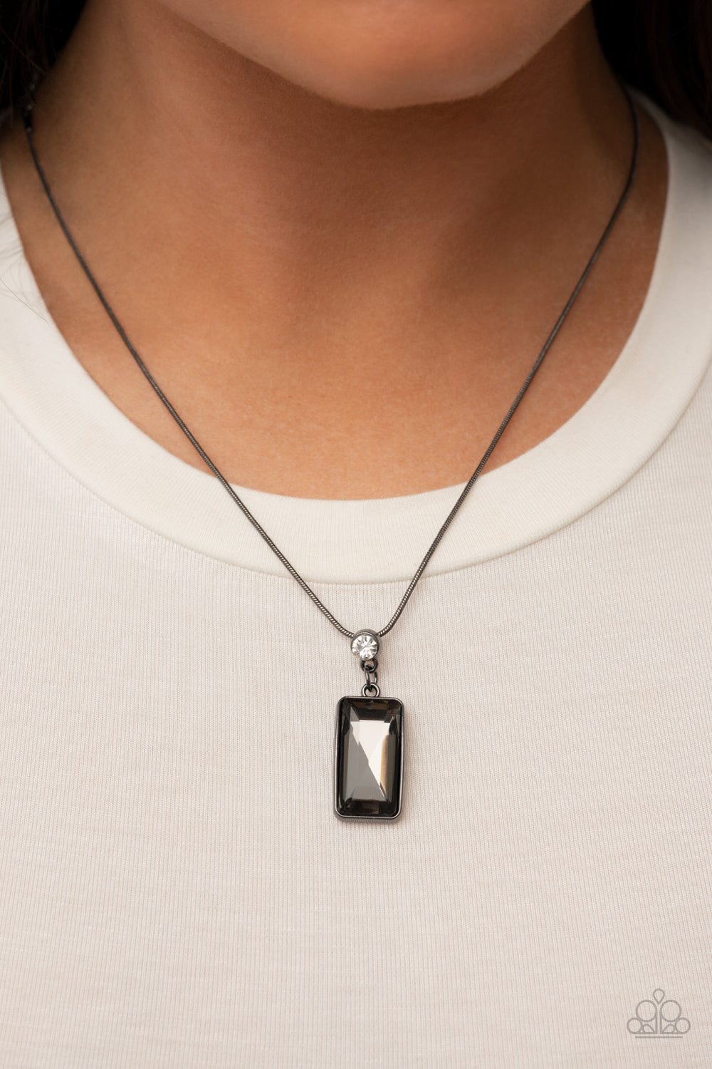 Paparazzi ♥ Cosmic Curator - Black ♥  Necklace