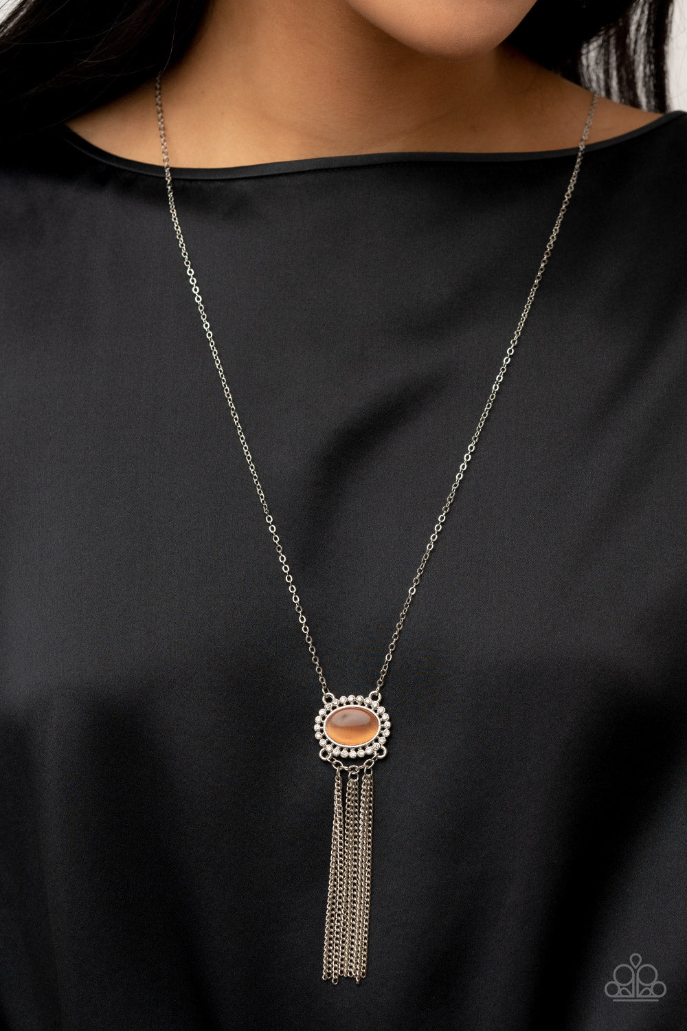 Paparazzi ♥ Happily Ever Ethereal - Orange ♥  Necklace