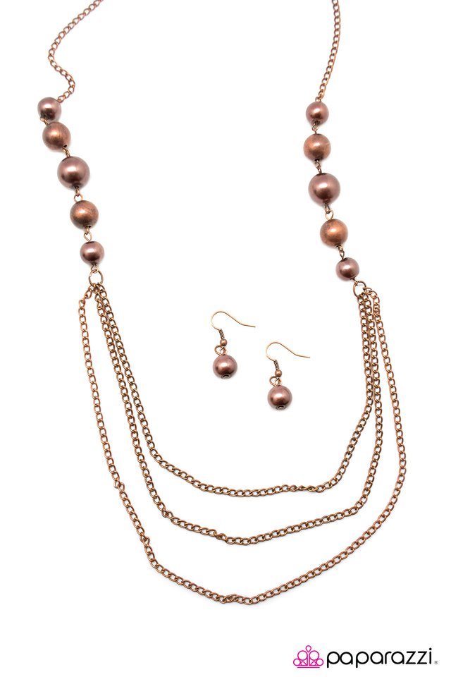 Paparazzi ♥ The Outer Limits - Copper ♥ Necklace