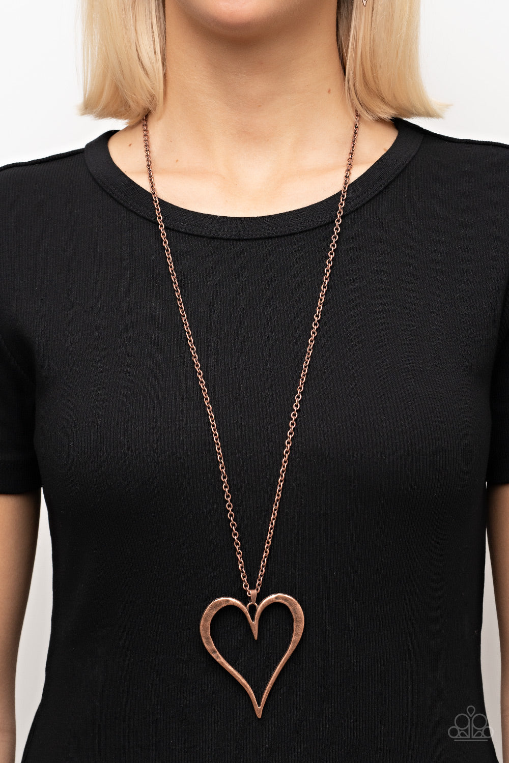 Paparazzi ♥ Hopelessly In Love - Copper ♥  Necklace