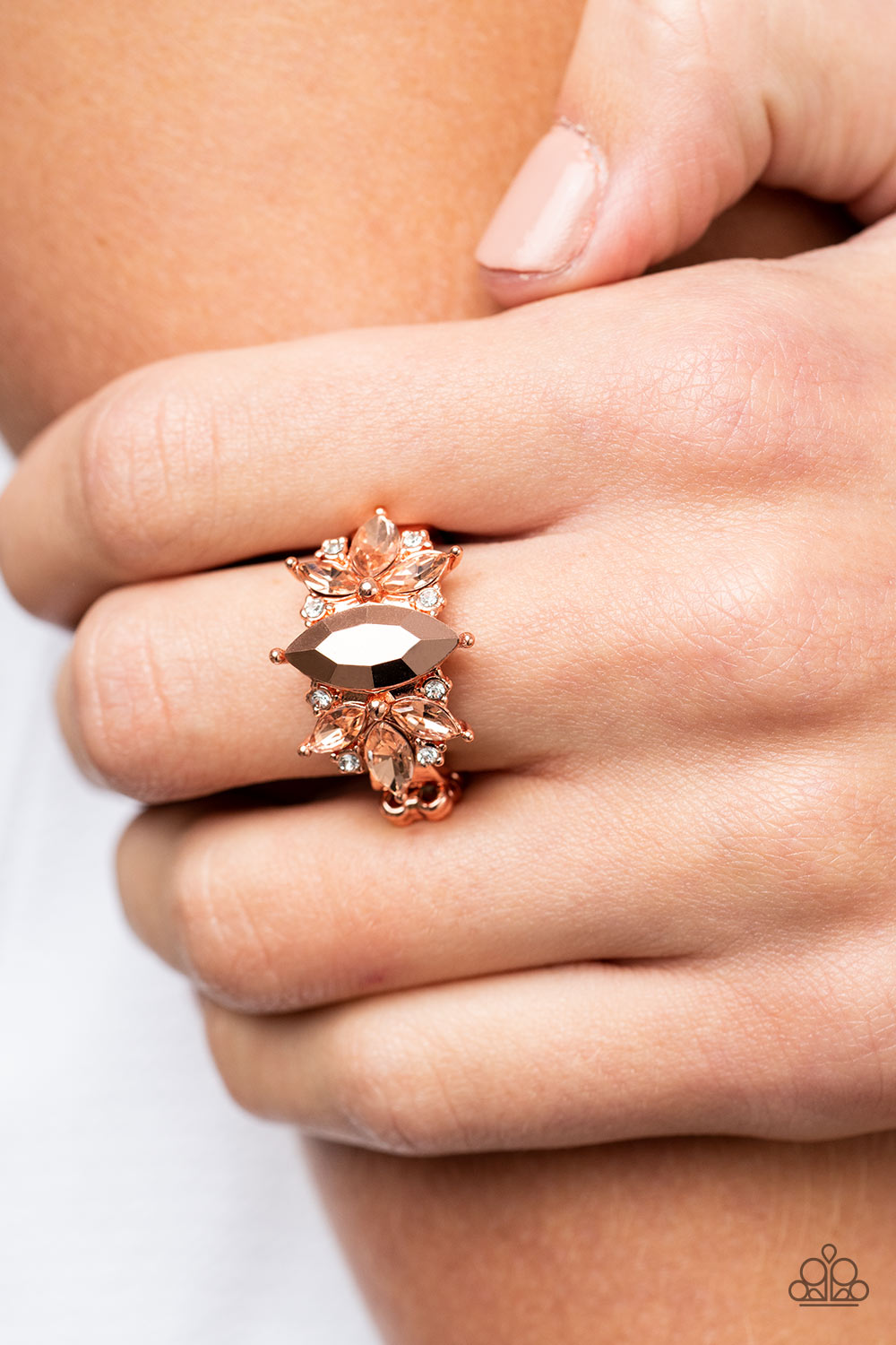 Paparazzi ♥ Luxury Luster - Copper ♥  Ring