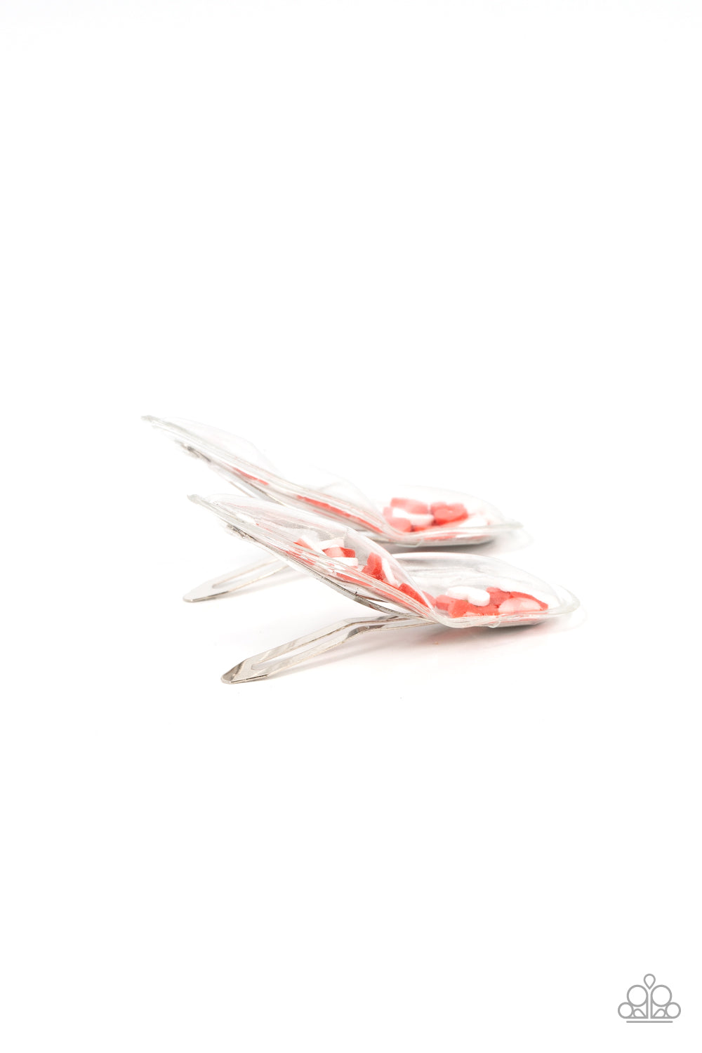 Paparazzi ♥ What a Sweetheart - Red ♥  Hair Clip