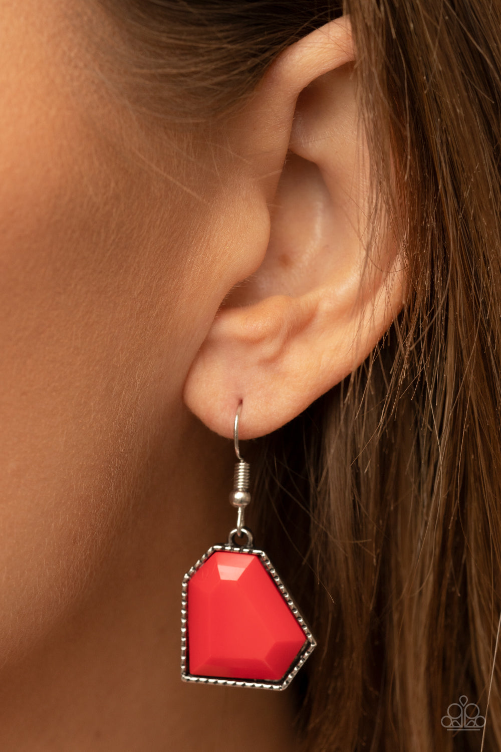 Paparazzi ♥ Double-DEFACED - Red ♥  Necklace