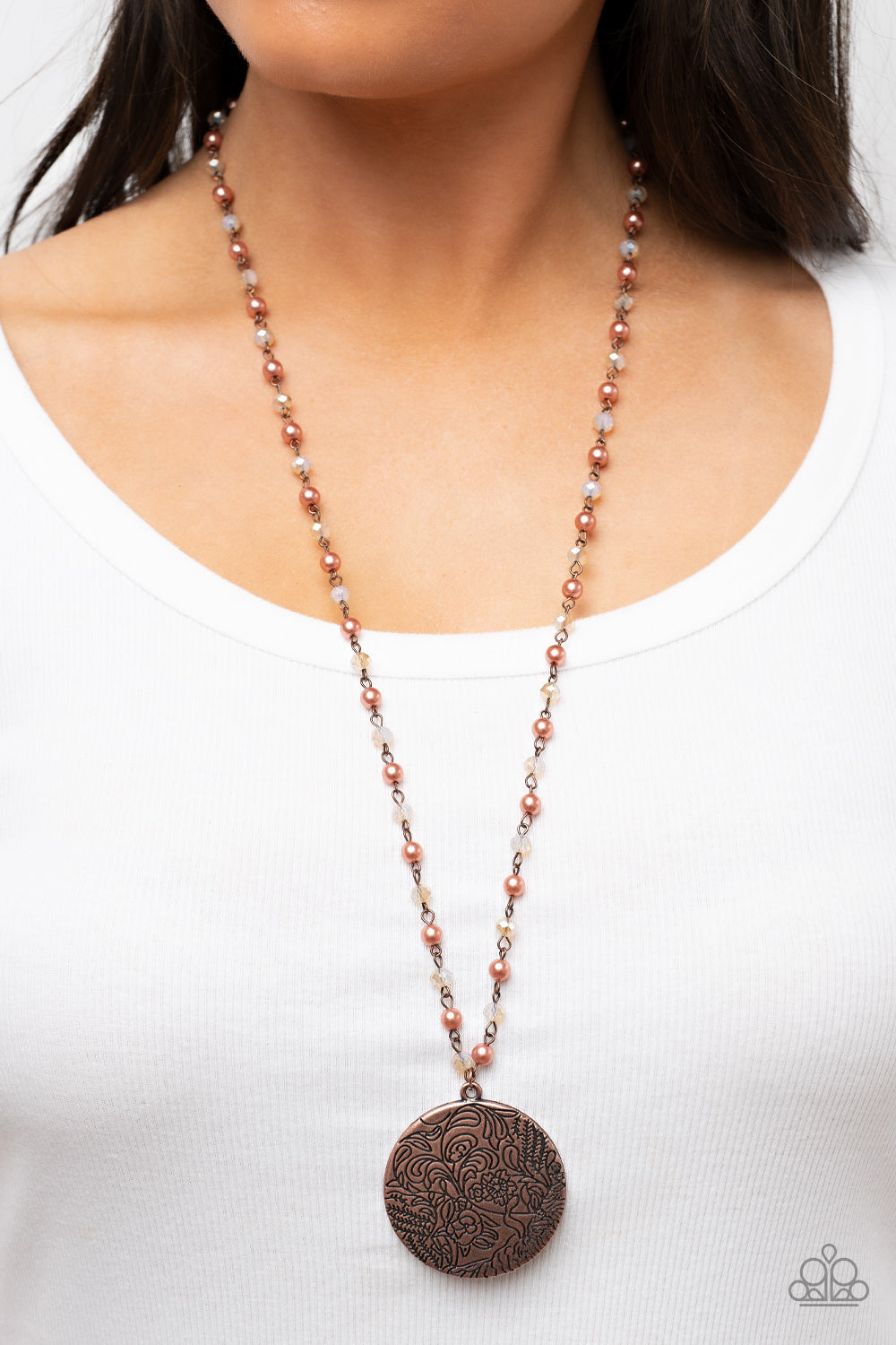 Paparazzi ♥ Secret Cottage - Copper ♥  Necklace