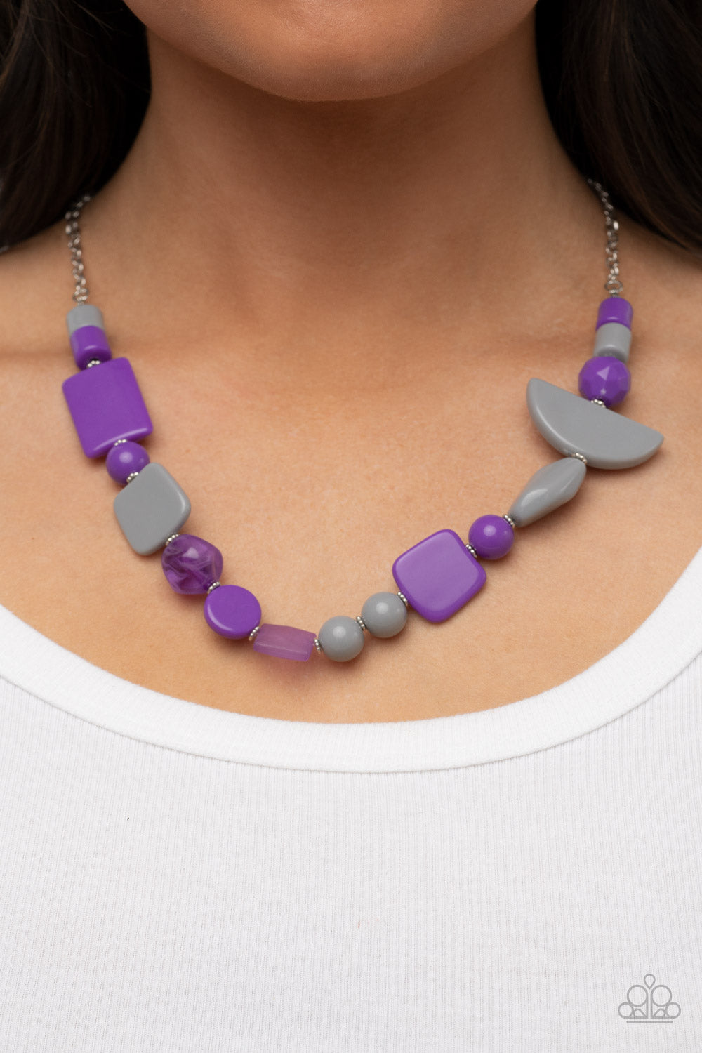 Paparazzi ♥ Tranquil Trendsetter - Purple ♥  Necklace