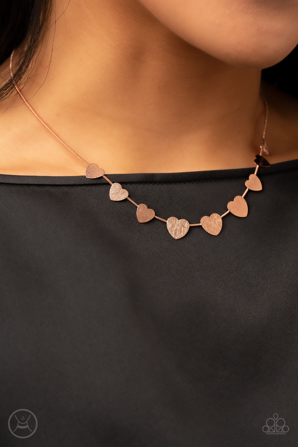 Paparazzi ♥ Dainty Desire - Copper ♥  Necklace