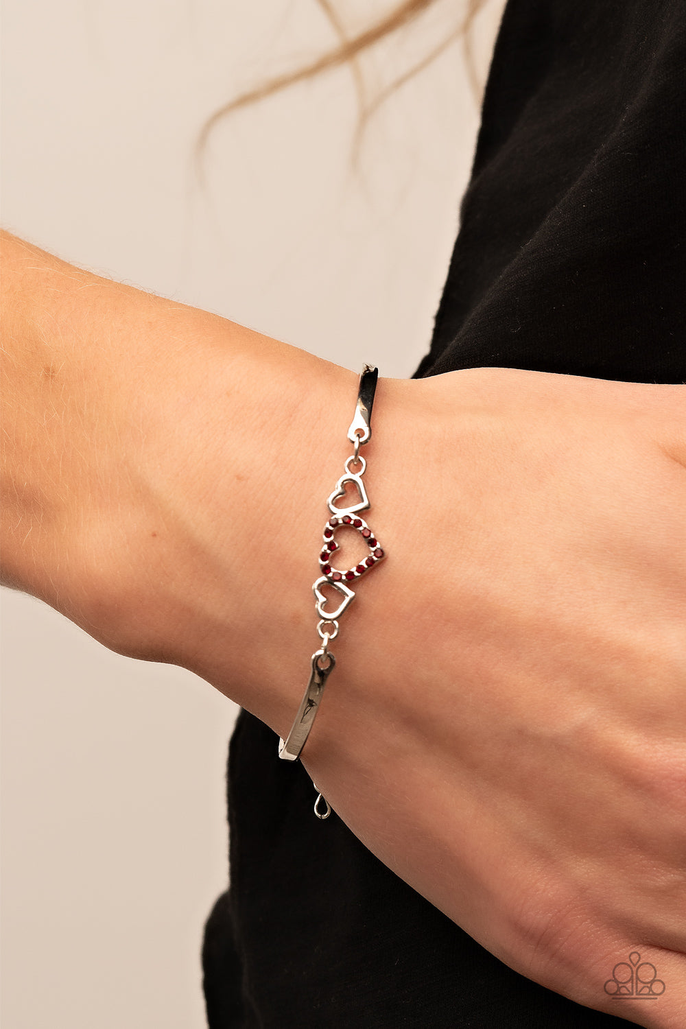 Paparazzi ♥ Cupids Confessions - Red ♥  Bracelet