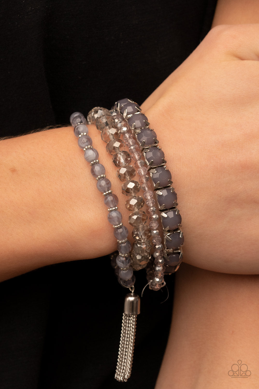 Paparazzi ♥ Day Trip Trinket - Silver ♥  Bracelet