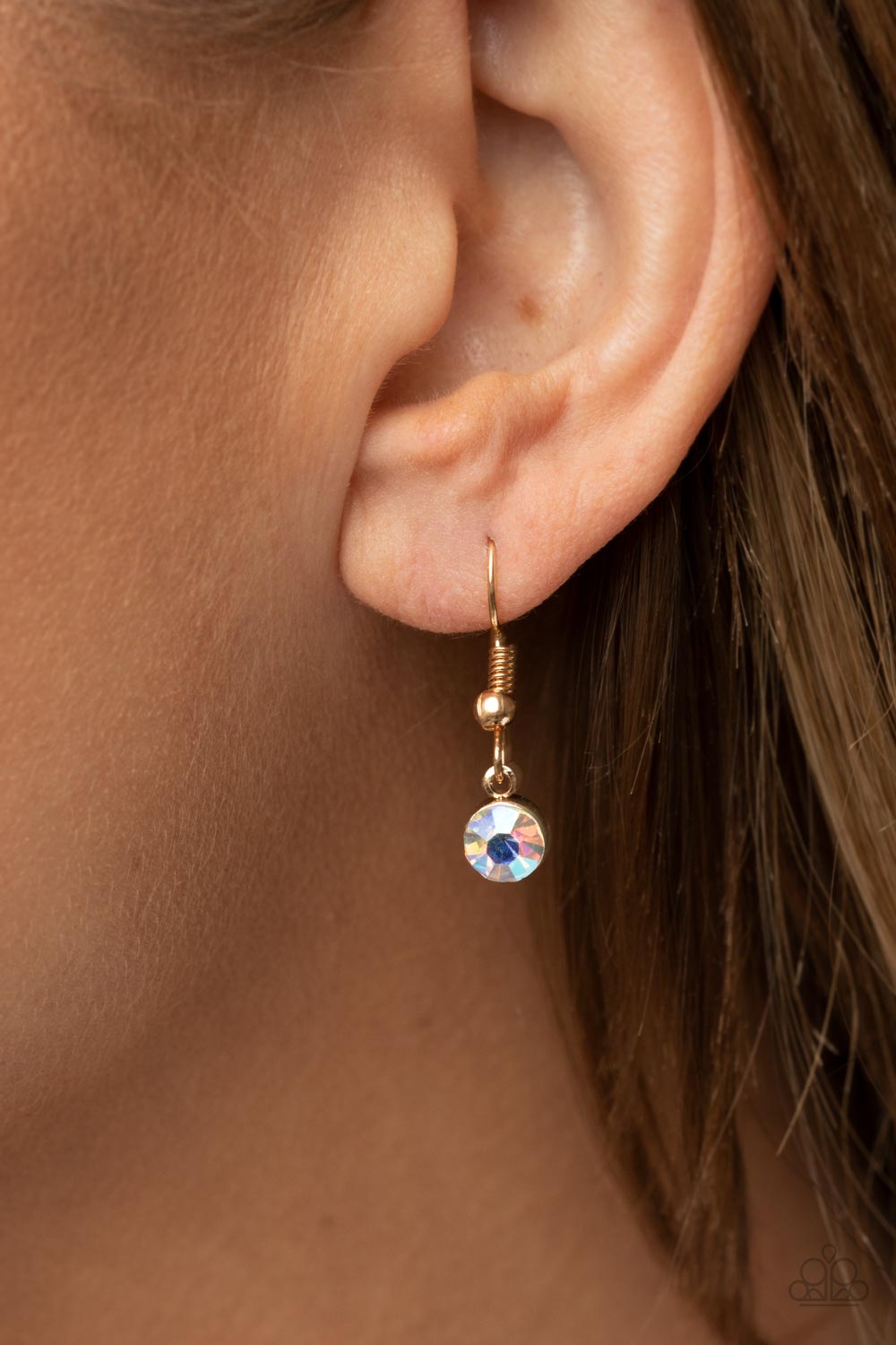 Paparazzi ♥ Lockdown My Heart - Gold ♥  Necklace