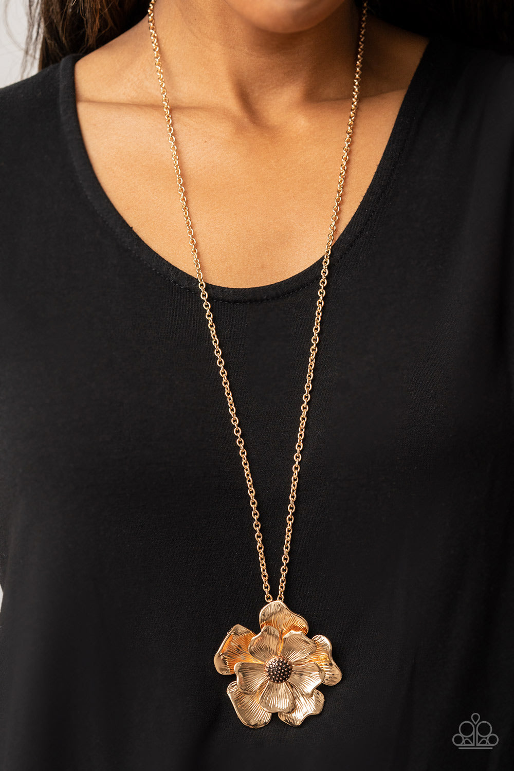 Paparazzi ♥ Homegrown Glamour - Gold ♥  Necklace