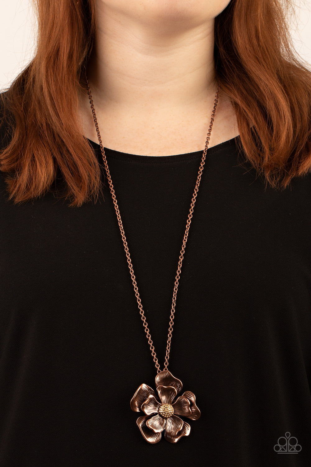 Paparazzi ♥ Homegrown Glamour - Copper ♥  Necklace