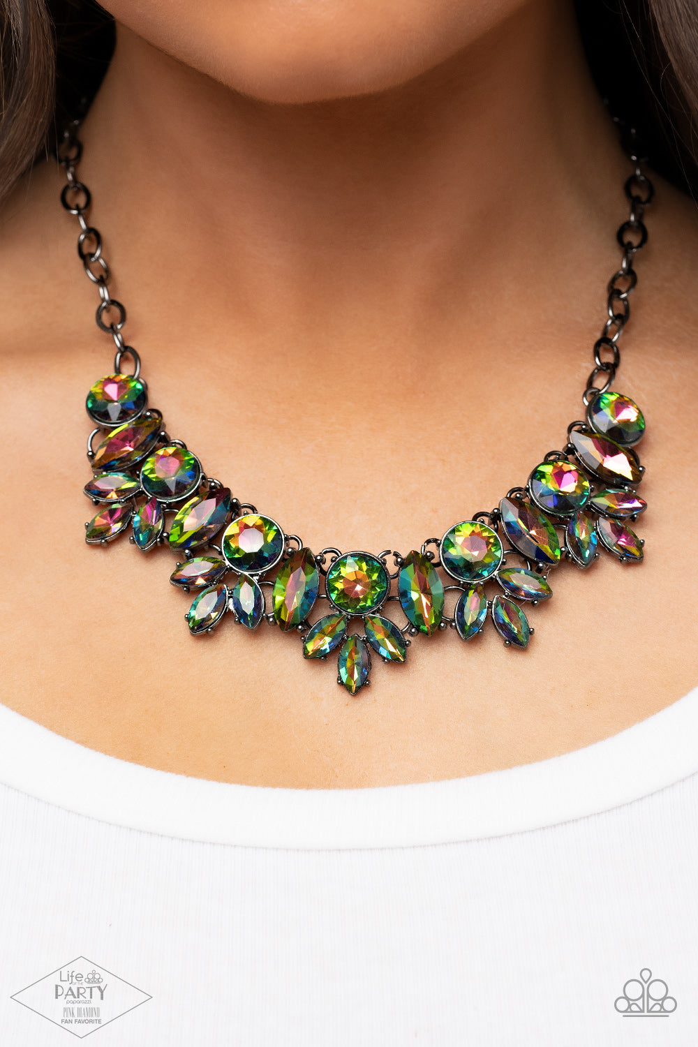 Paparazzi ♥ Combustible Charisma - Multi ♥  Necklace