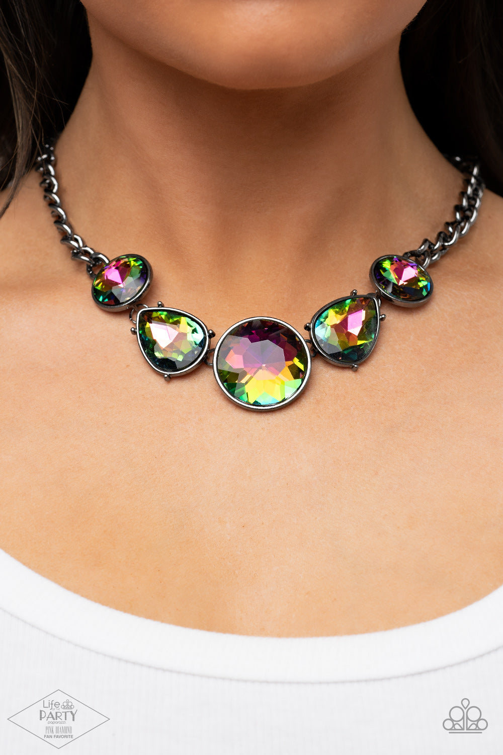 Paparazzi ♥ All The Worlds My Stage 2 - Multi ♥  Necklace