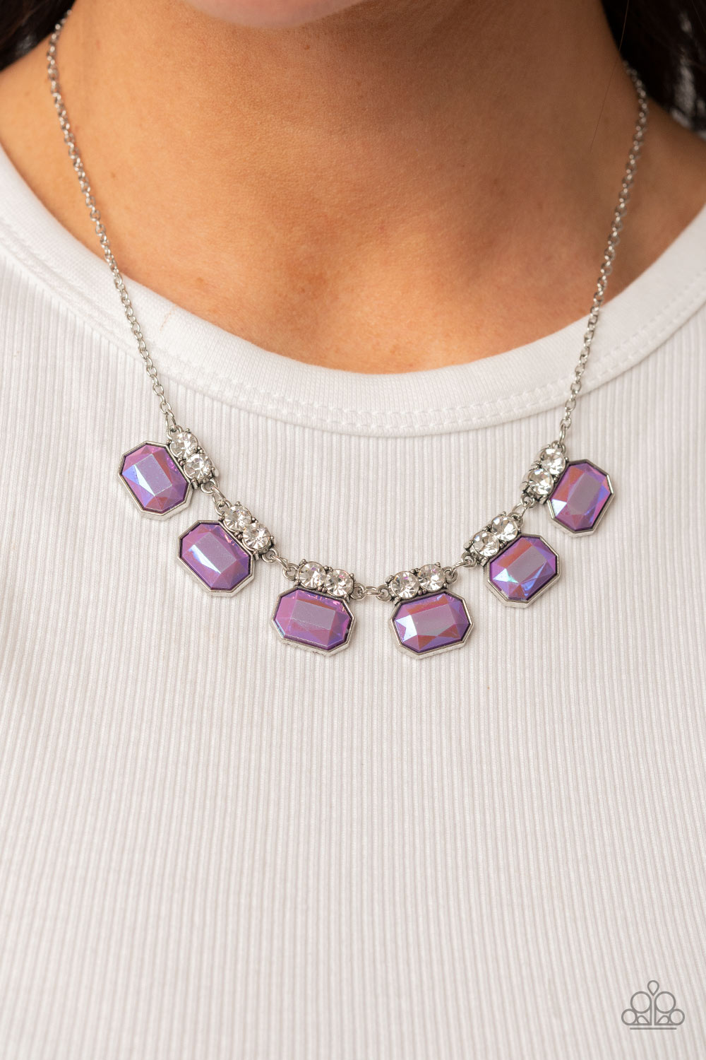 Paparazzi ♥ Interstellar Inspiration - Purple ♥  Necklace