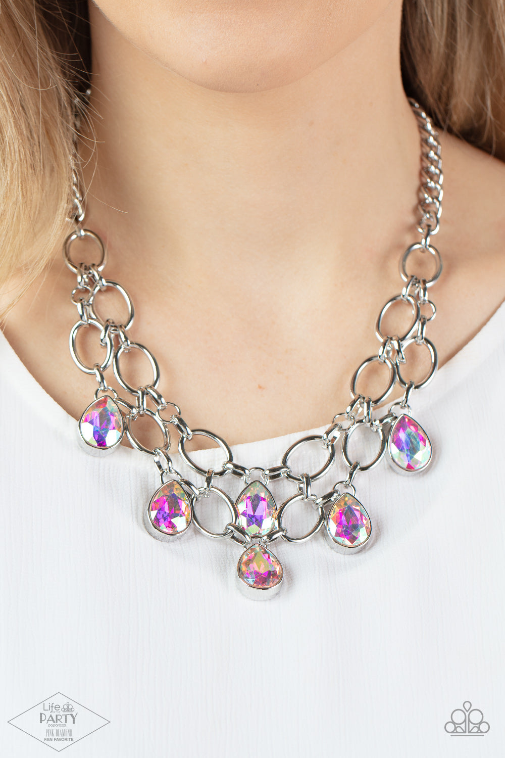 Paparazzi ♥ Show-Stopping Shimmer - Multi ♥  Necklace