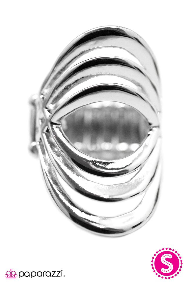 Paparazzi ♥ Out of This Ozone - Silver ♥ Ring