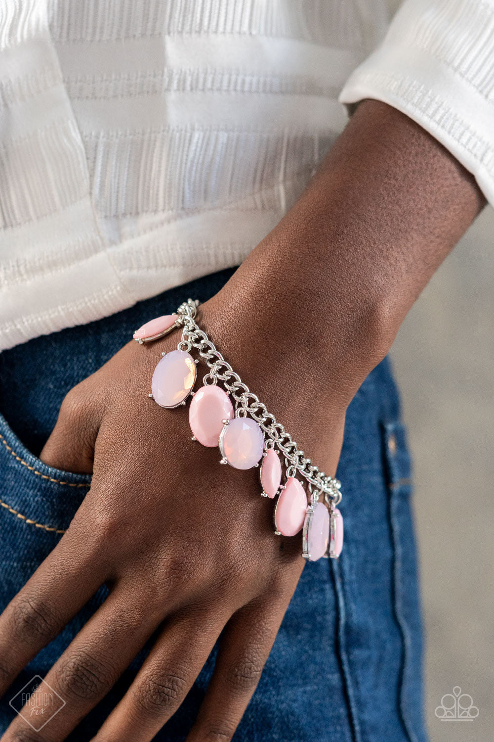 Paparazzi ♥ Serendipitous Shimmer - Pink ♥  Bracelet