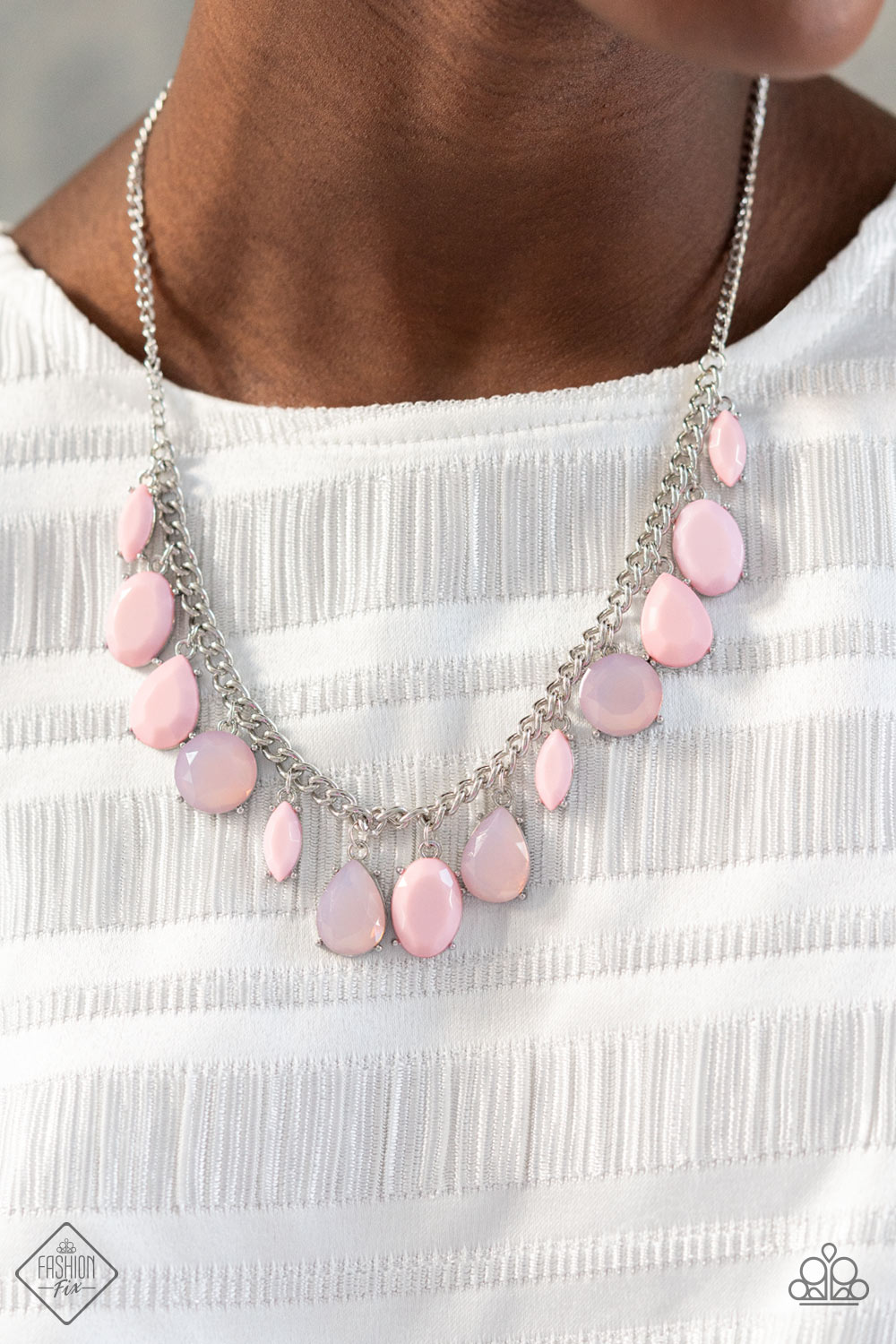Paparazzi ♥ Fairytale Fortuity - Pink ♥  Necklace