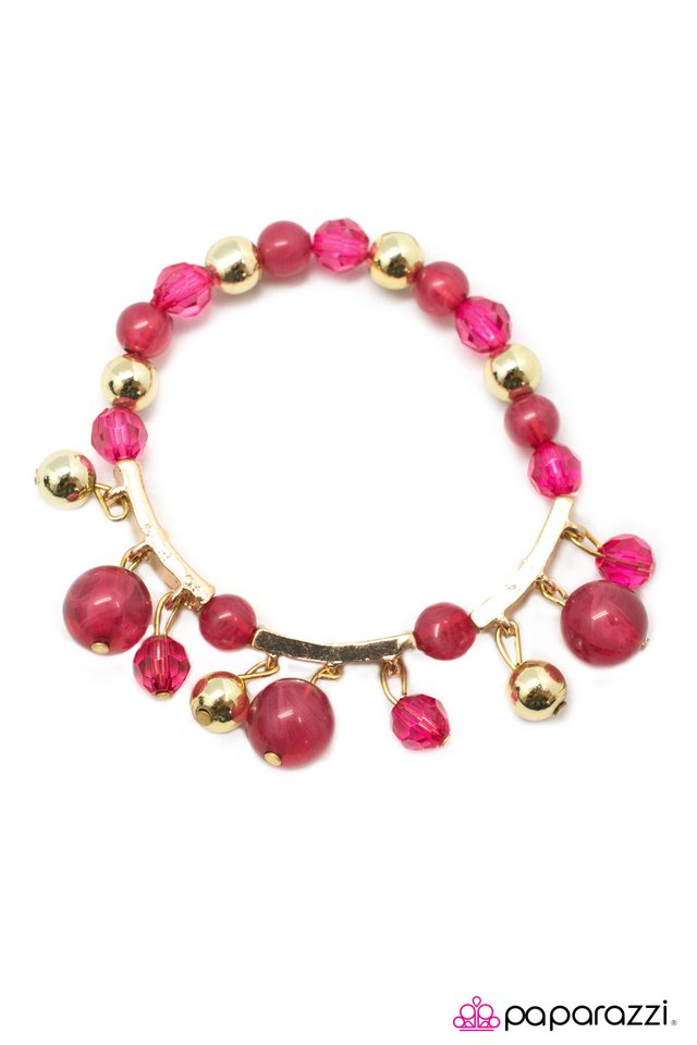 Paparazzi ♥ Never Say Never - Pink ♥ Bracelet