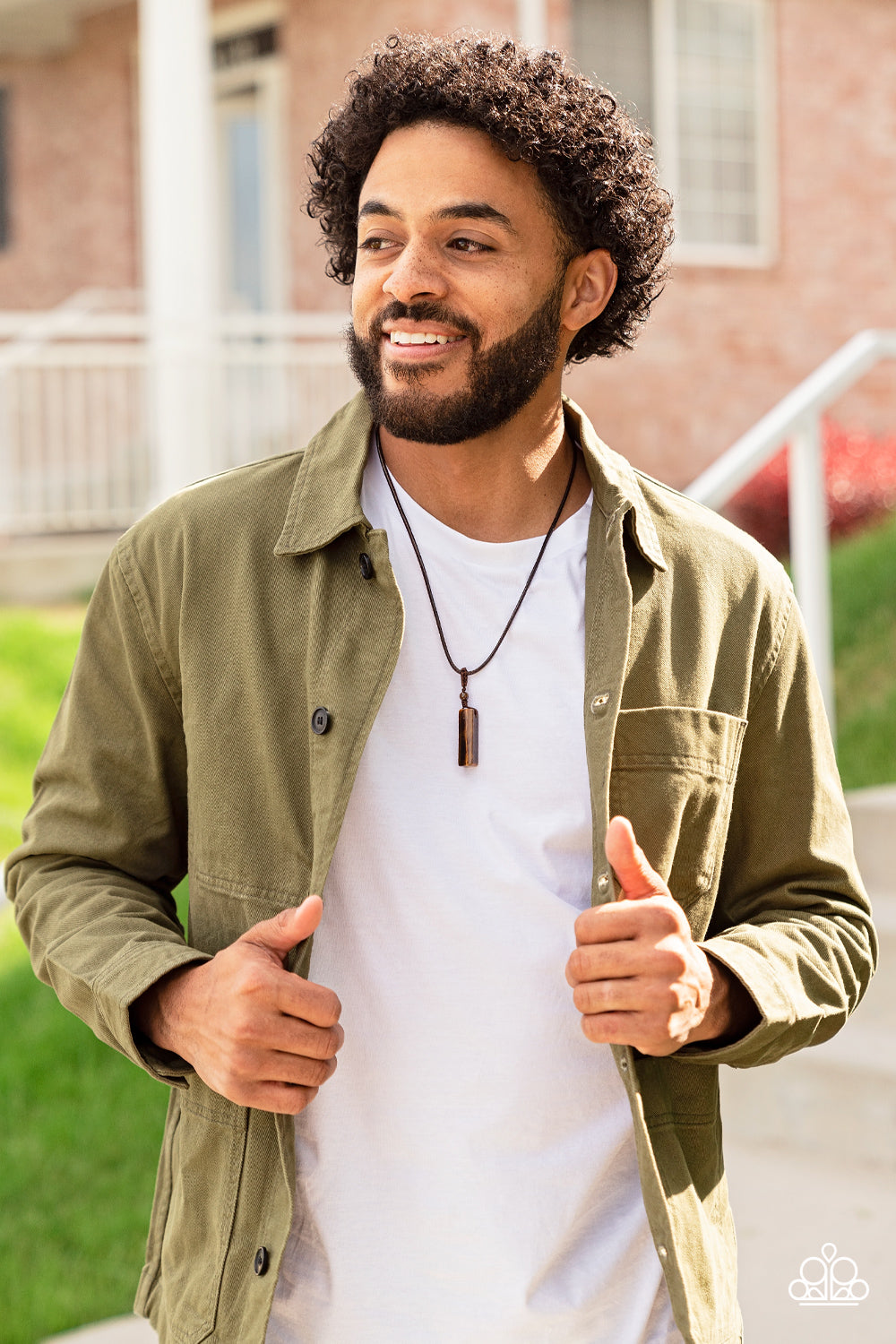 Paparazzi ♥ Comes Back ZEN-fold - Brown ♥  Necklace