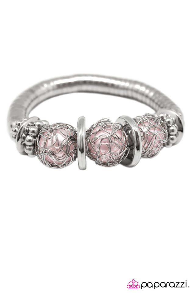 Paparazzi ♥ Greek Goddess - Pink ♥ Bracelet