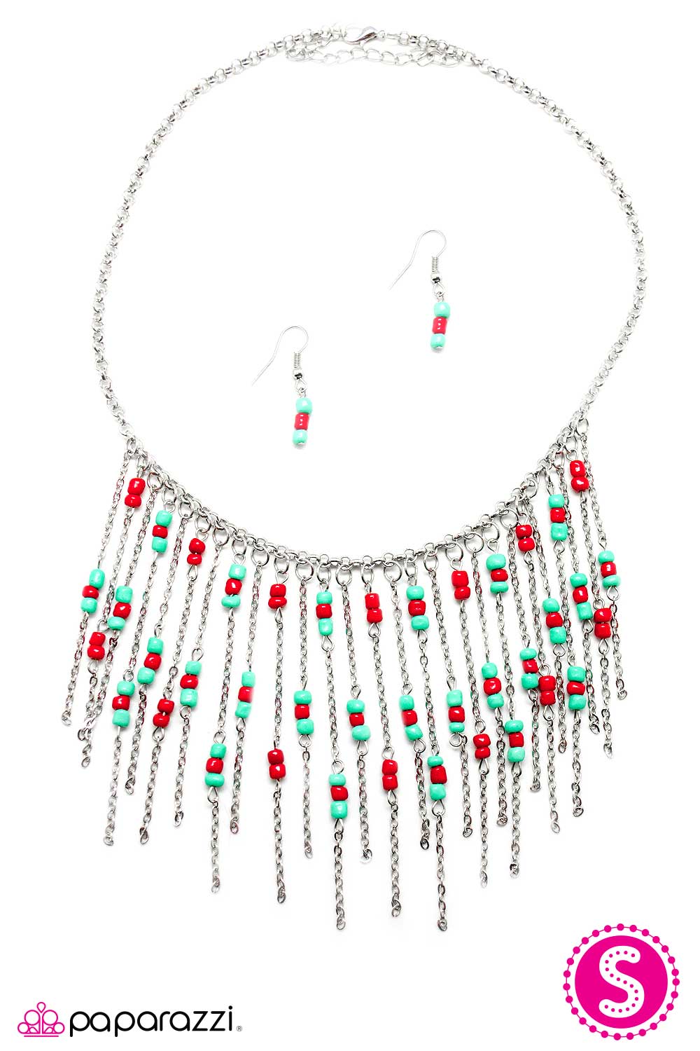 Paparazzi ♥ Southwest Wind - Blue ♥  Necklace