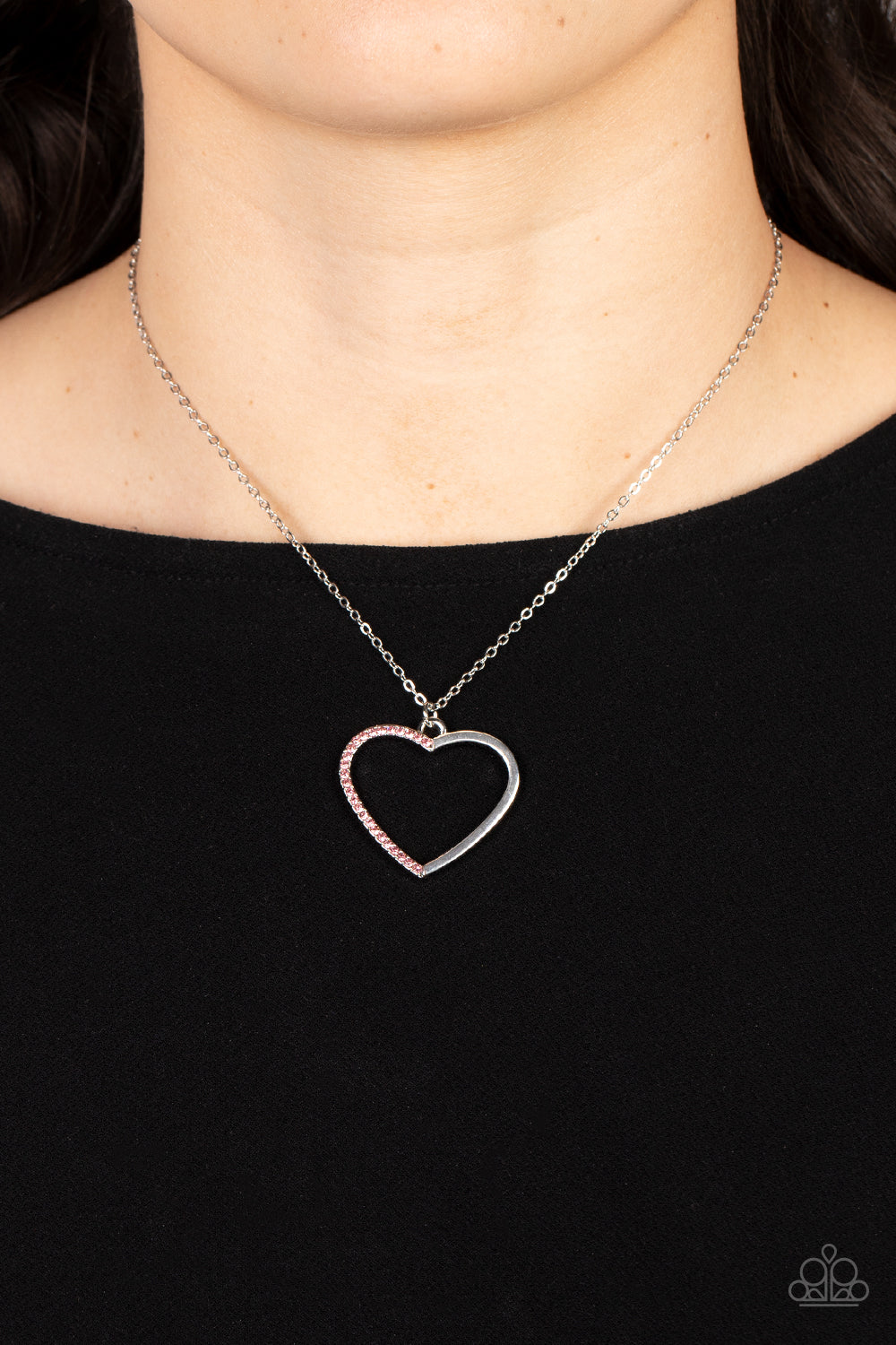 Paparazzi ♥ Love to Sparkle - Pink ♥  Necklace