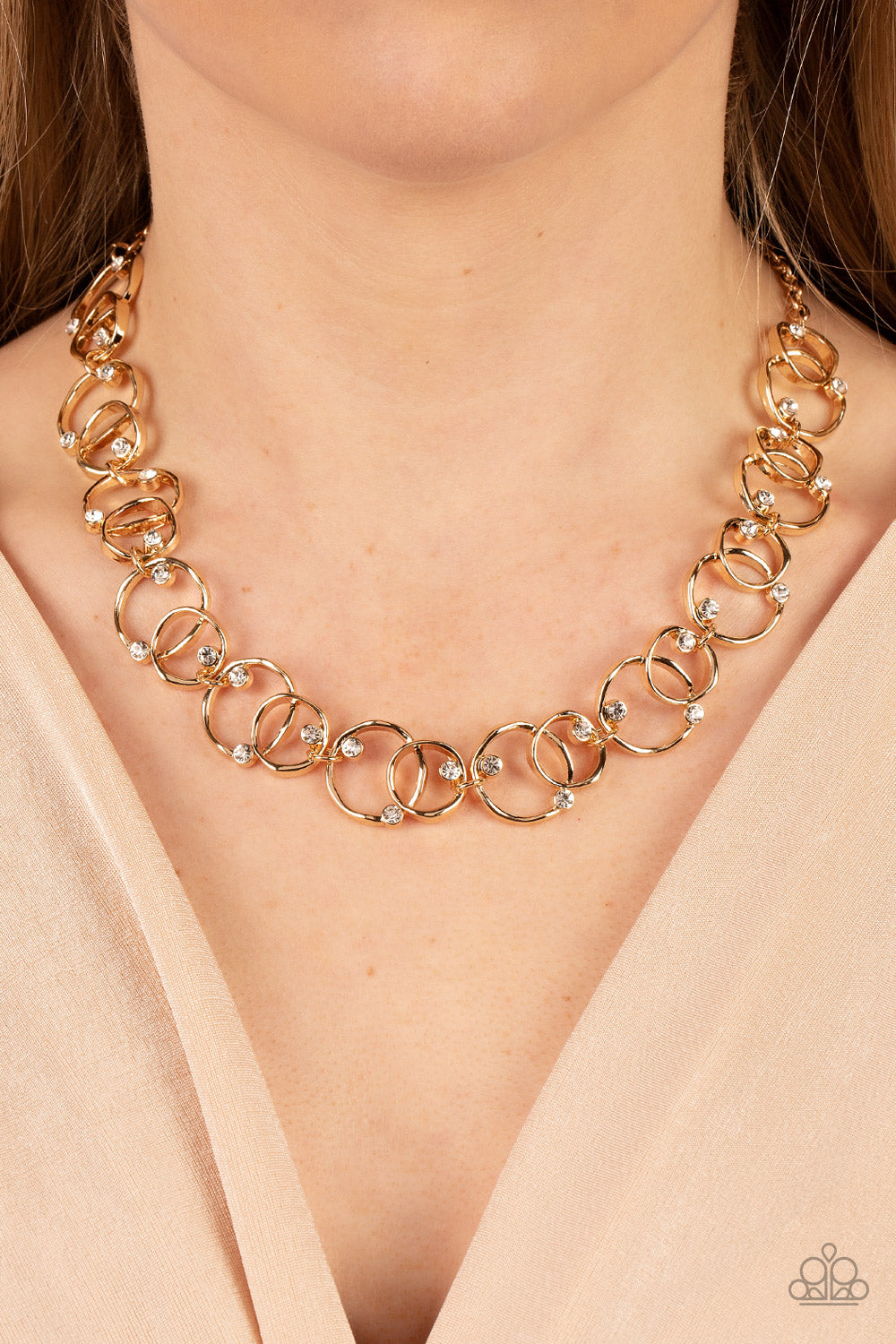 Paparazzi ♥ Center of My Universe - Gold ♥  Necklace