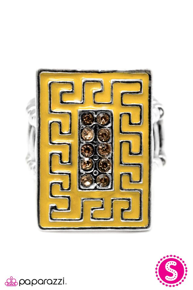 Paparazzi ♥ Tomb Raider - Yellow ♥ Ring