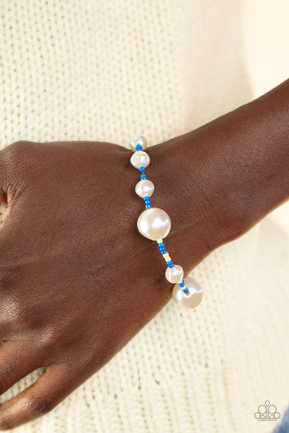 Paparazzi ♥ Contemporary Coastline - Blue ♥  Bracelet