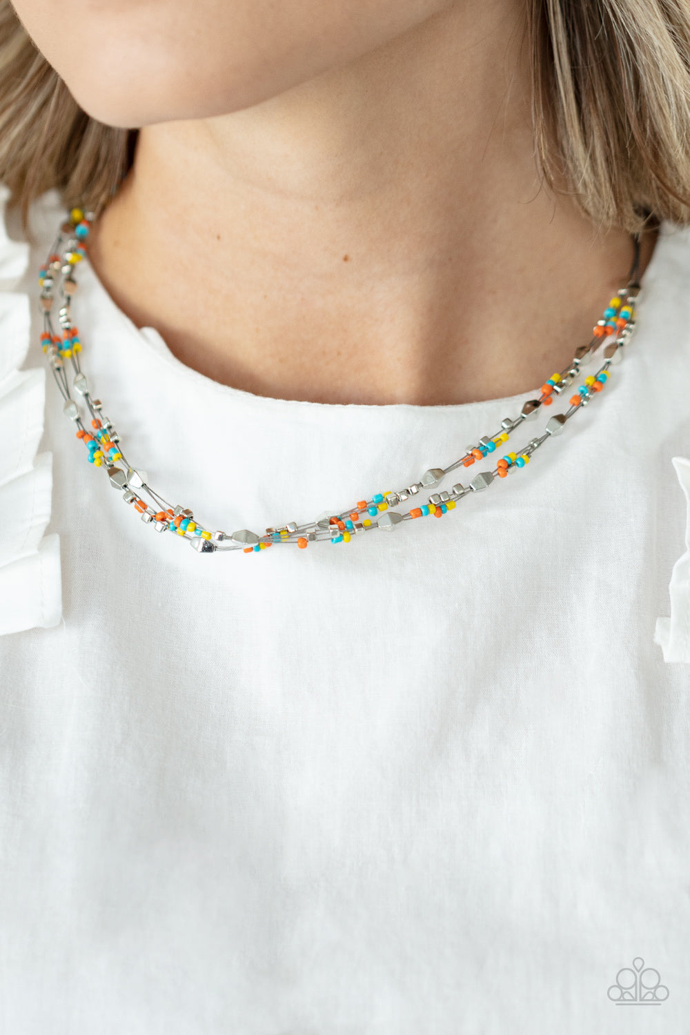 Paparazzi ♥ Explore Every Angle - Multi ♥  Necklace