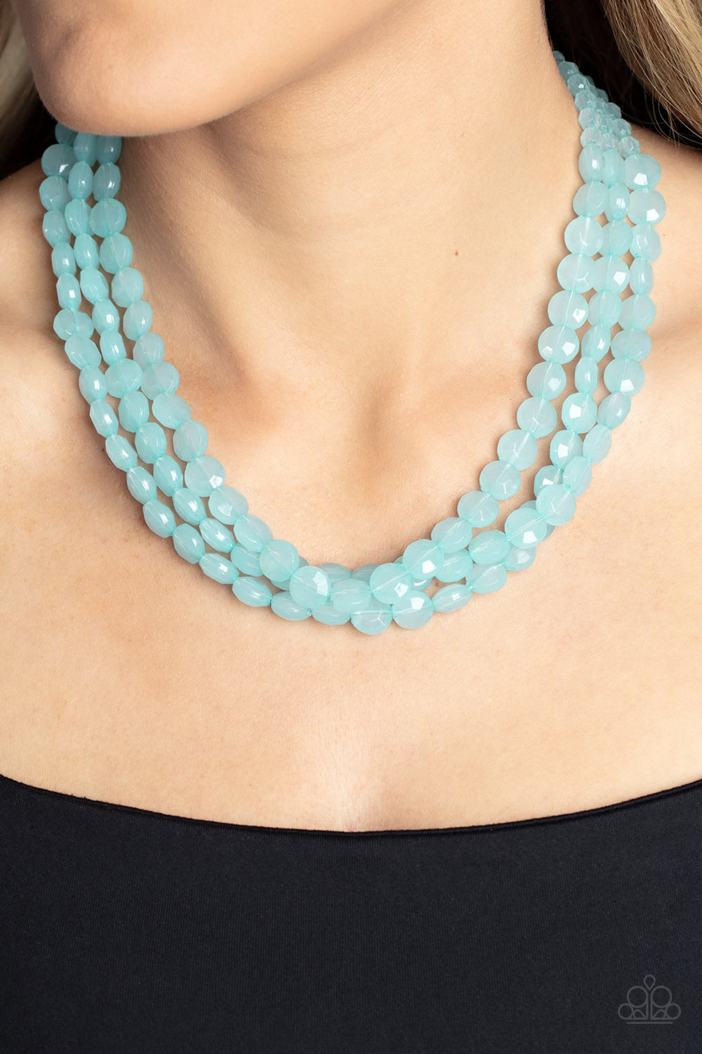 Paparazzi ♥ Boundless Bliss - Blue ♥  Necklace