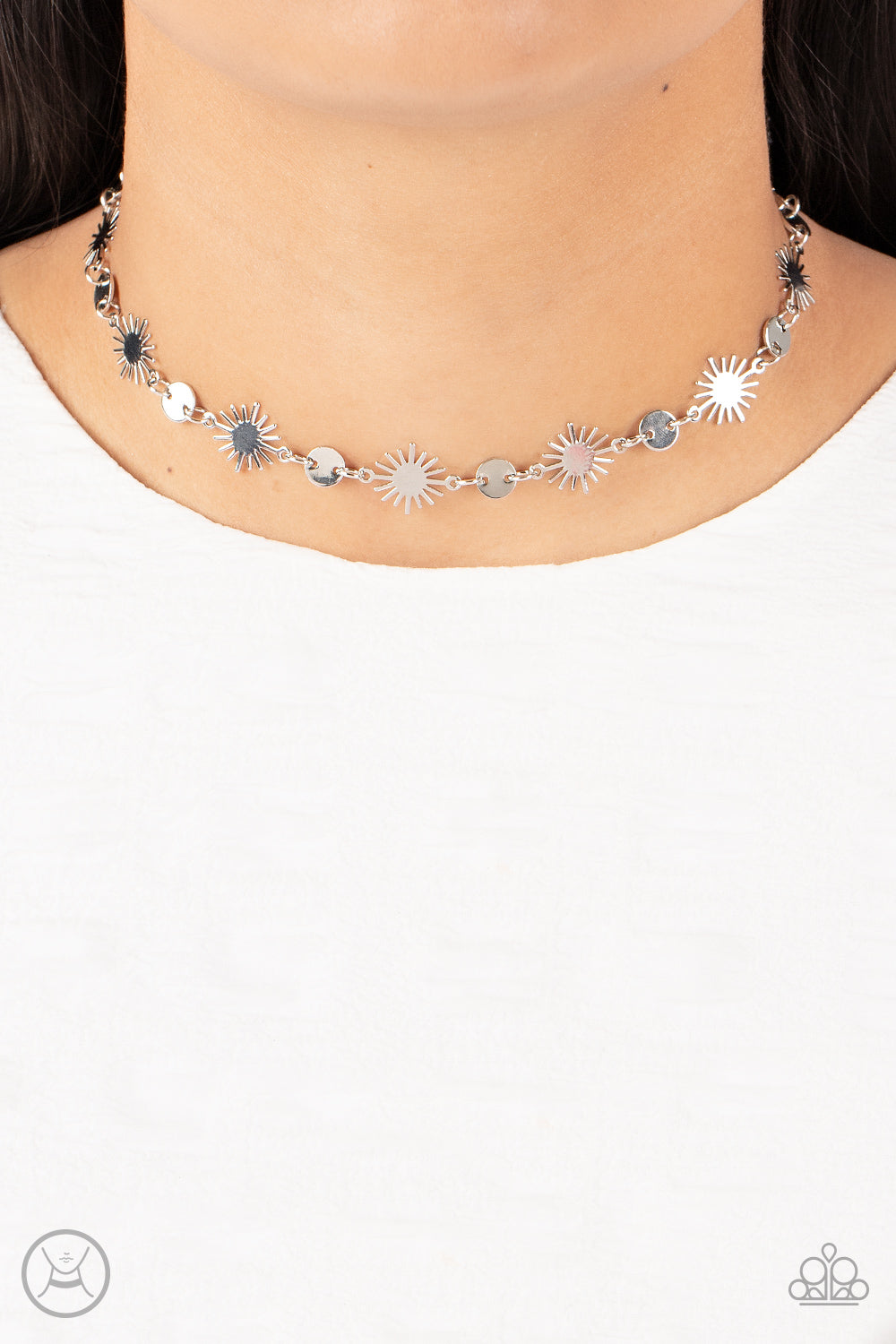 Paparazzi ♥ Astro Goddess - Silver ♥  Necklace