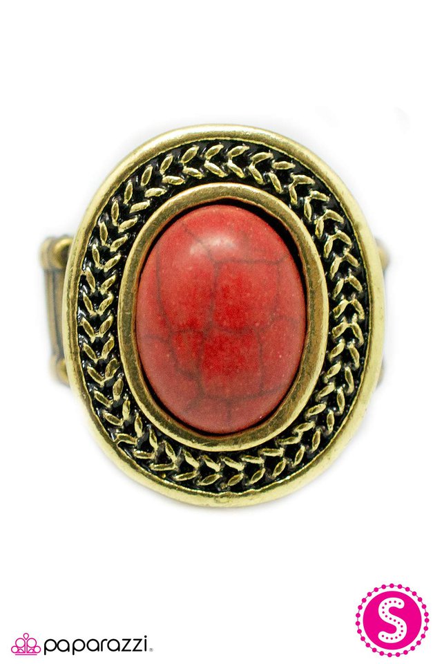 Paparazzi ♥ Moving Mountains - Red ♥ Ring
