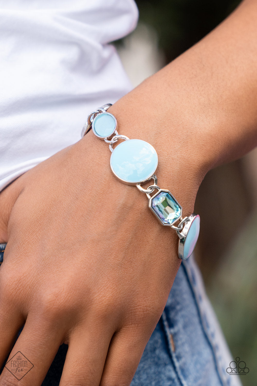 Paparazzi ♥ Dreamscape Dazzle - Blue ♥  Bracelet